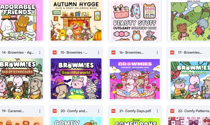 Livros de Colorir Bobbie Goods