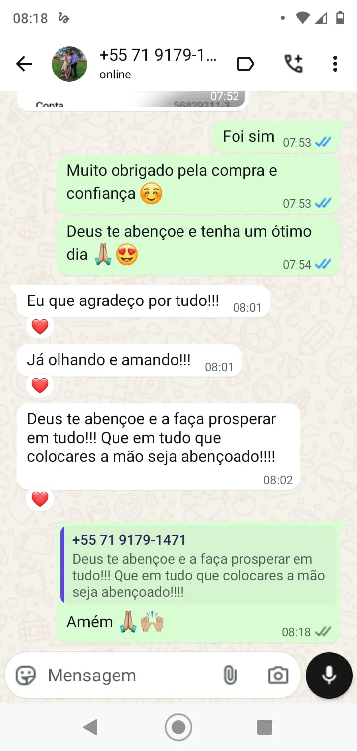 Depoimento de cliente