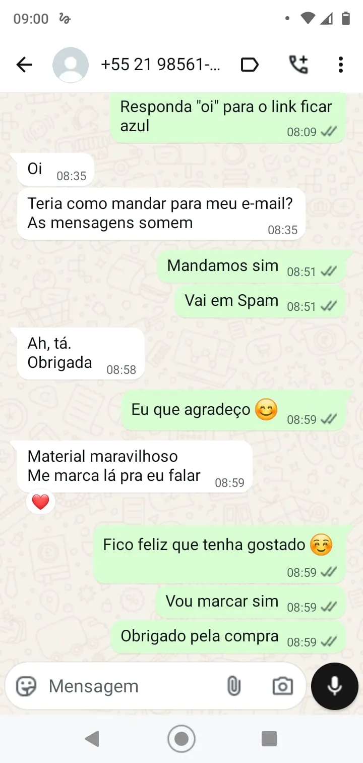 Depoimento de cliente